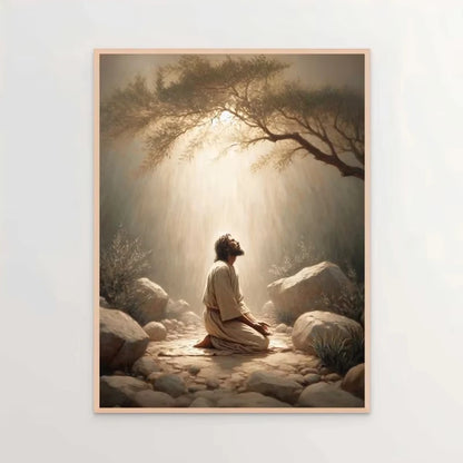 Praying Shepherd - Wall Art