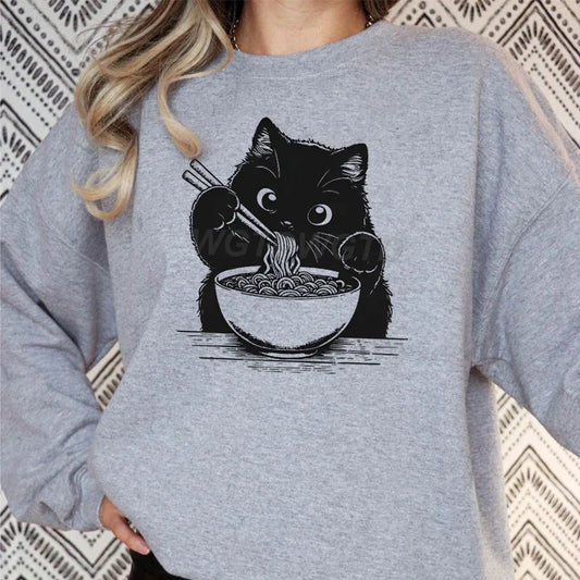 Ramen Cat Sweatshirt
