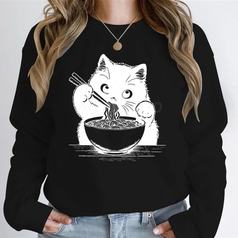 Ramen Cat Sweatshirt