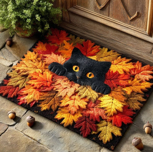 Leaf Cat Doormat