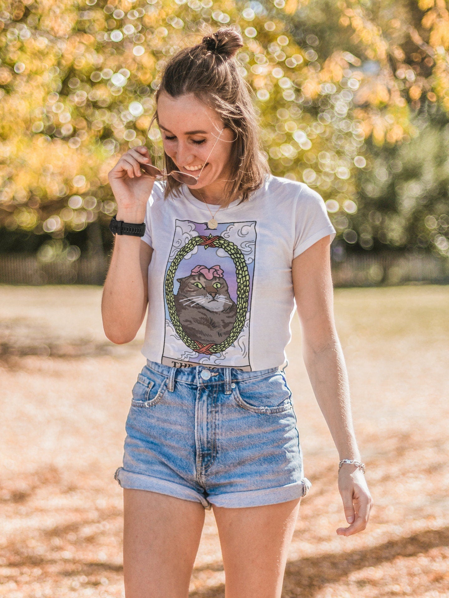 Flower Cat Tee