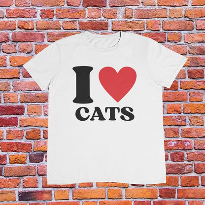 I Love Cats Tee