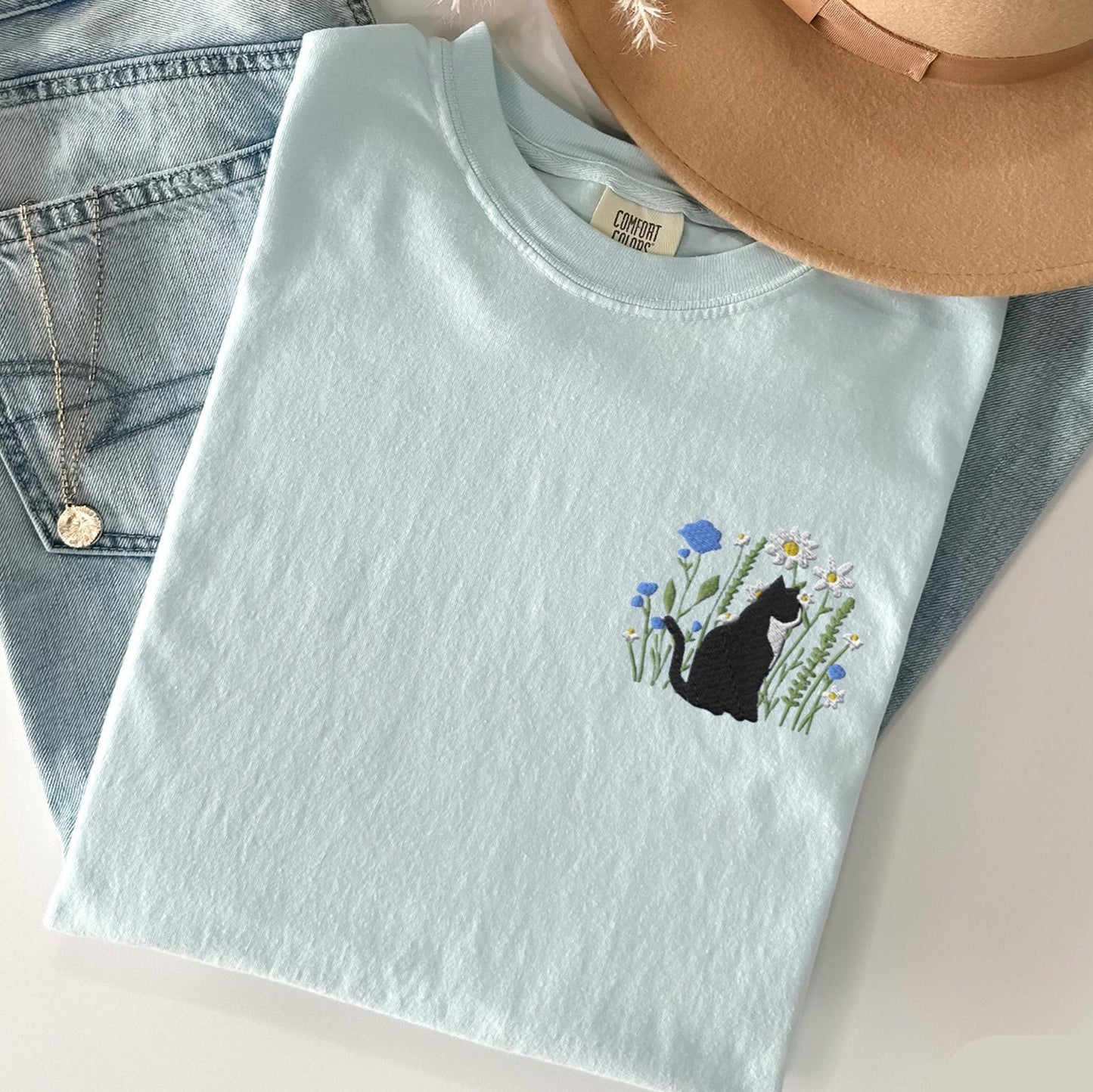 Flower Cat Tee
